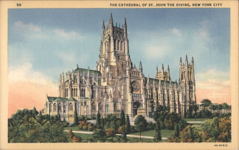 THE CATHEDRAL OF ST. JOHN THE DIVINE, NEW YORK CITY