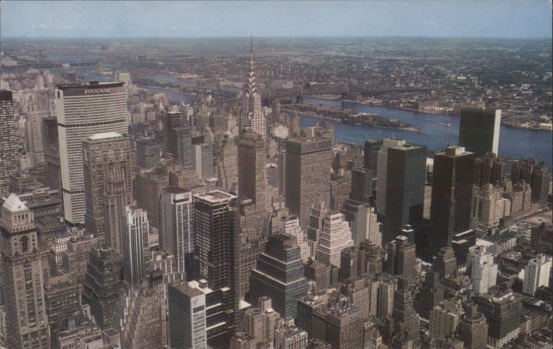 New York City Skyline from Empire State Building Mike Roberts