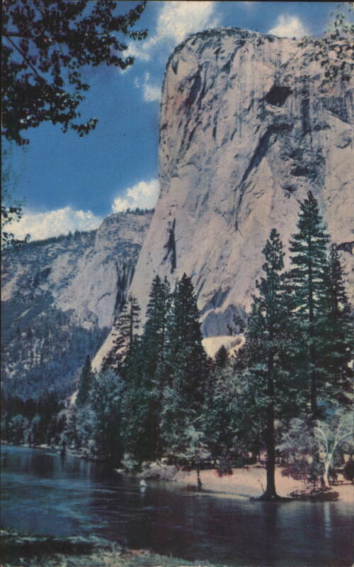 El Capitan Granite Monolith, Yosemite Valley Yosemite National Park California