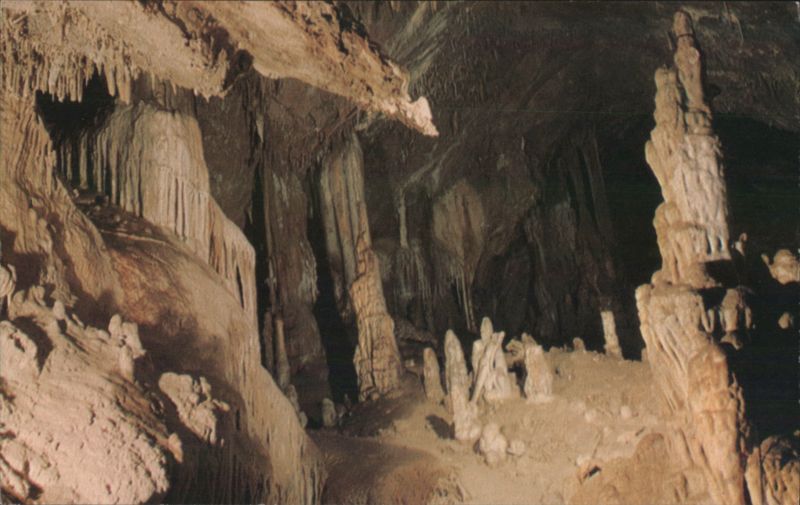 Princess Palace, Lewis & Clark Cavern Montana L. W. Link
