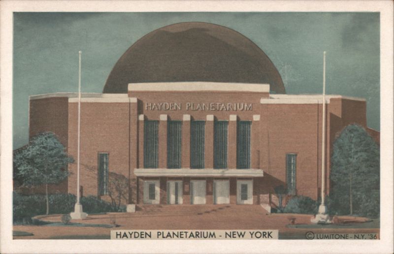 Hayden Planetarium 75-Foot Copper Dome New York