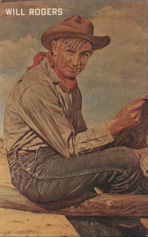 Will Rogers, Oklahoma's Favorite Son Donald Cantrell