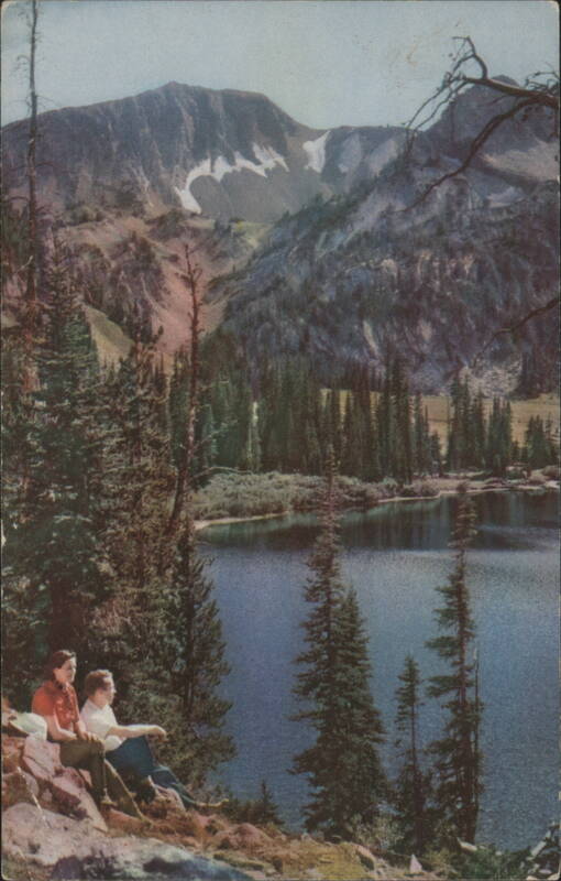 Wallowa Mountains Lake, OR - Natural Color Scene Oregon