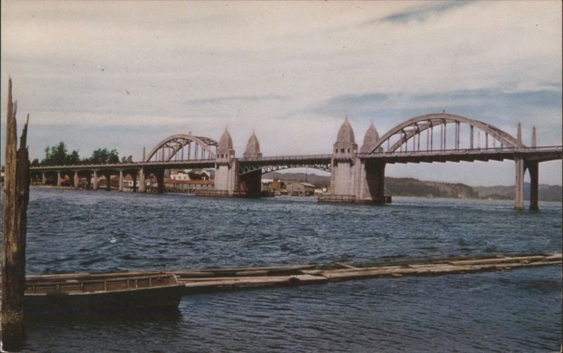 Siuslaw Bridge - Florence, Oregon Coast Ethel Niles