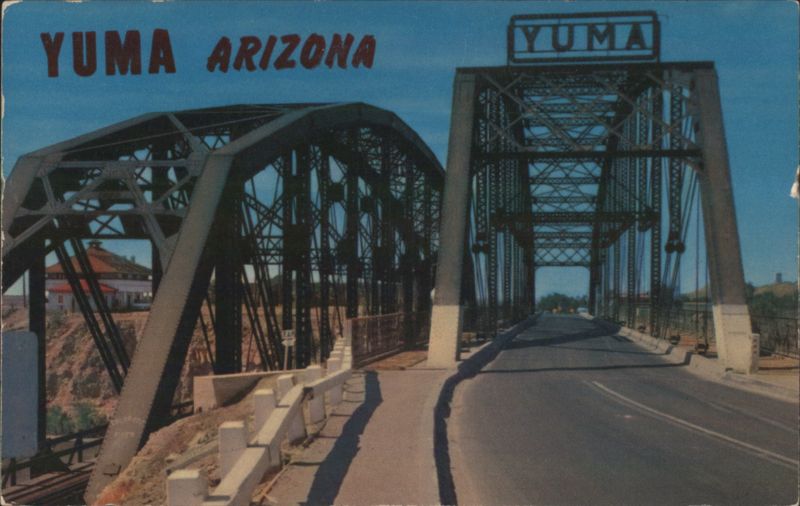 Highway 80 & Railroad Bridge, Yuma, Arizona Stan Davis