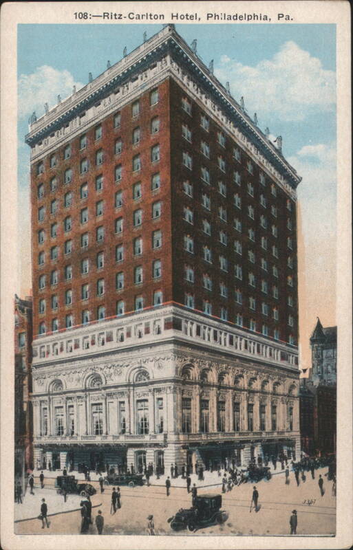 Ritz-Carlton Hotel, Philadelphia Pennsylvania