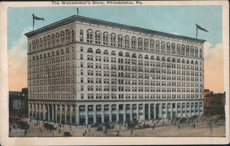 The Wanamaker's Store Philadelphia Pennsylvania
