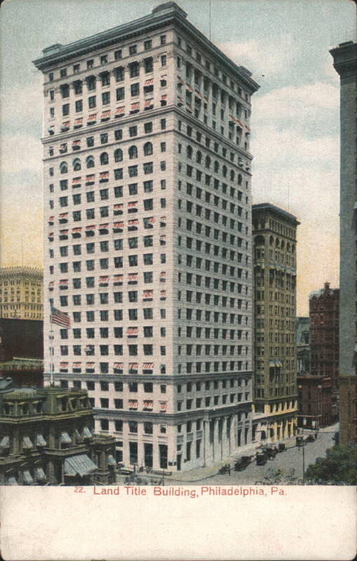 Land Title Building, Philadelphia Pennsylvania