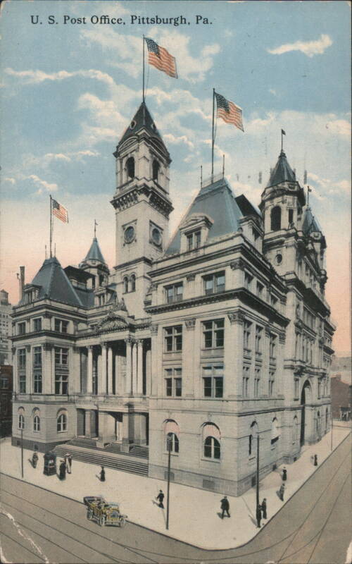 U. S. Post Office, Pittsburgh, Pa. Pennsylvania