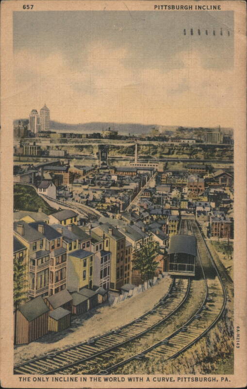 Pittsburgh Incline, Only Incline in World with a Curve Pennsylvania