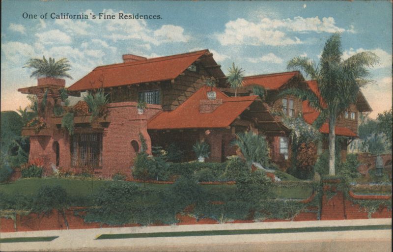 One of California's Fine Residences