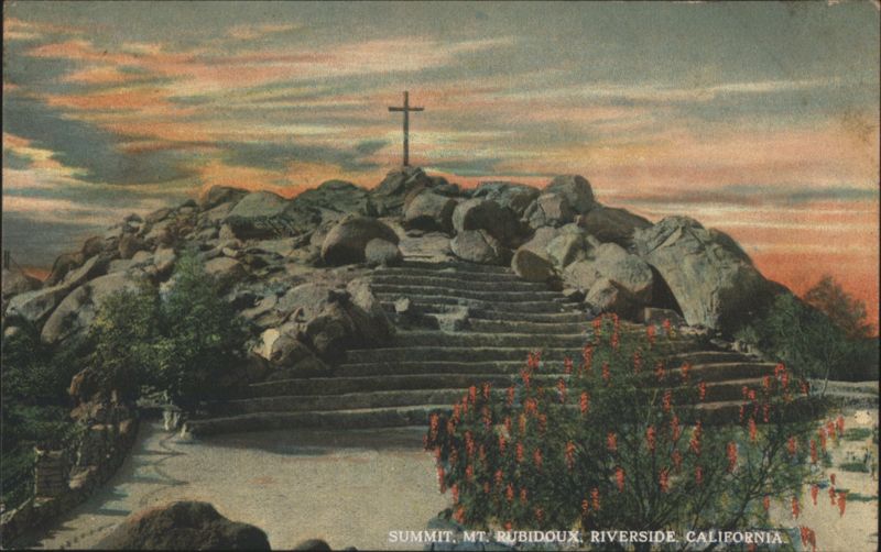 Mt. Rubidoux Summit Cross & Steps Riverside California