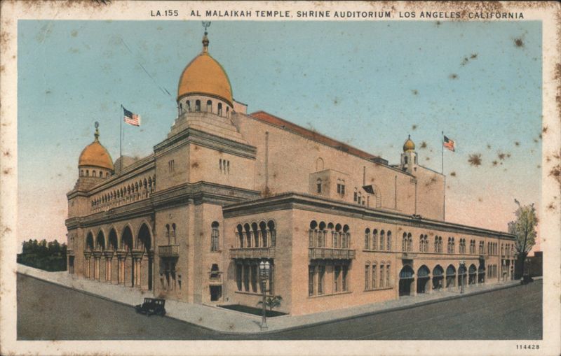 AL MALAIKAH TEMPLE, SHRINE AUDITORIUM, LOS ANGELES, CALIFORNIA