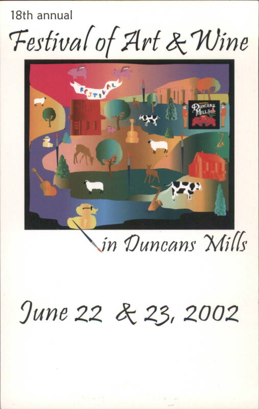 18th Annual Duncans Mills Art & Wine Festival 2002 California