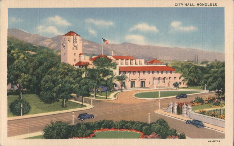Honolulu City Hall, Honolulu Hale Hawaii