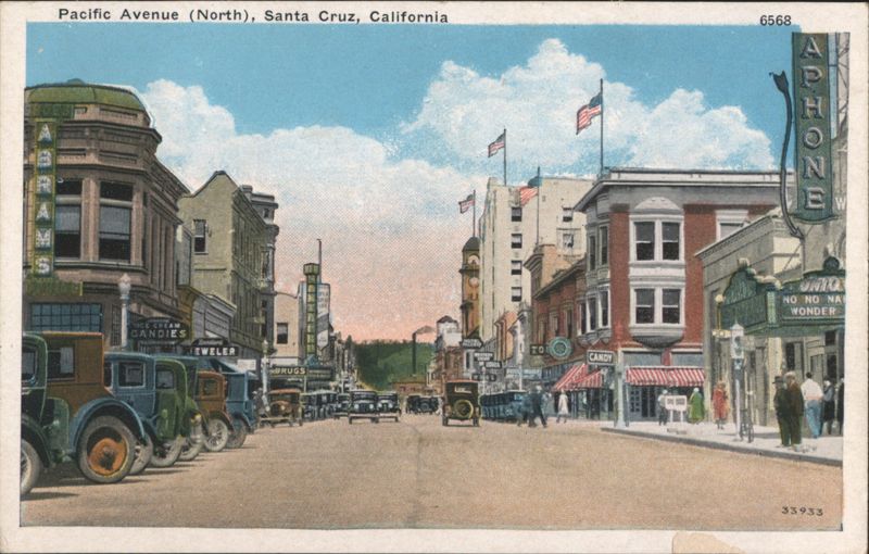 Pacific Avenue (North), Santa Cruz, California