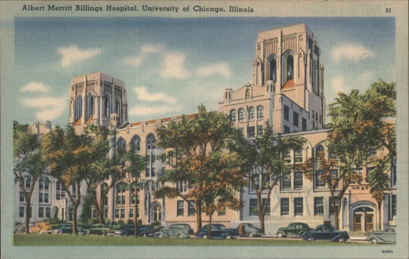 Albert Merritt Billings Hospital, University of Chicago Illinois