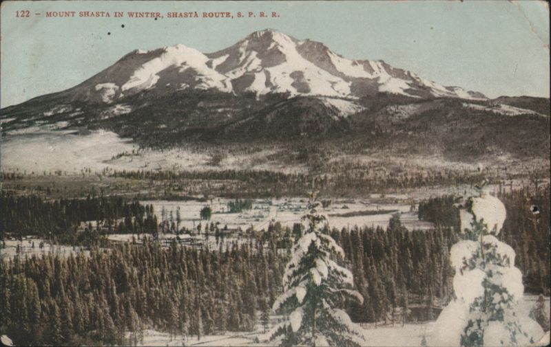 Mount Shasta in Winter, Shasta Route California