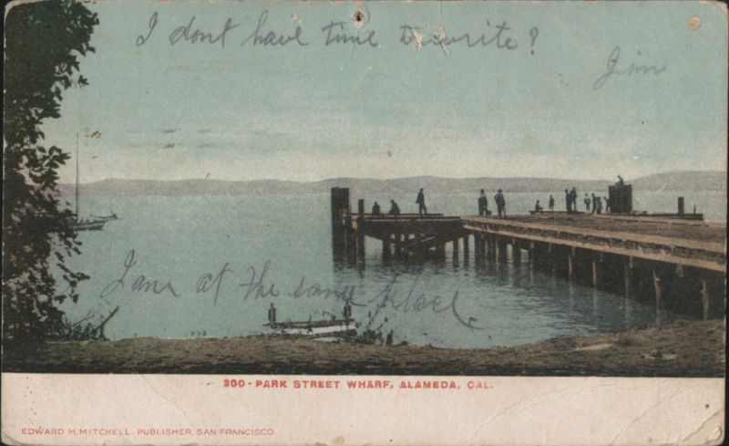 Park Street Wharf, Alameda, CA California