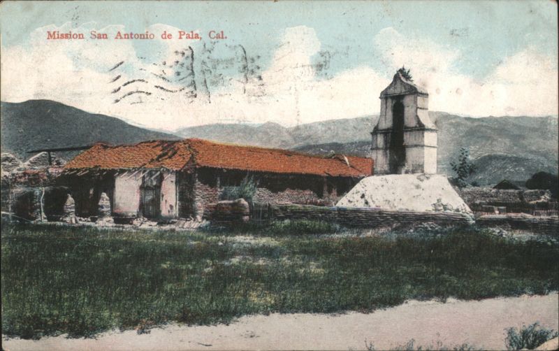 Mission San Antonio de Pala Bell Tower & Buildings California