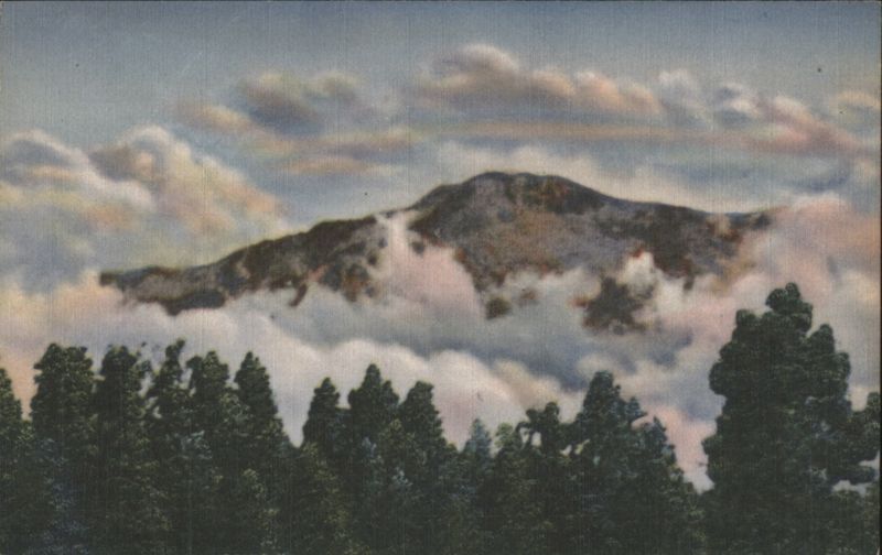 Pikes Peak Among Clouds, Colorado