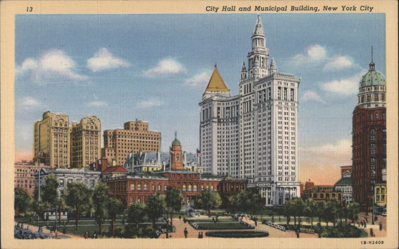 City Hall and Municipal Building, New York City