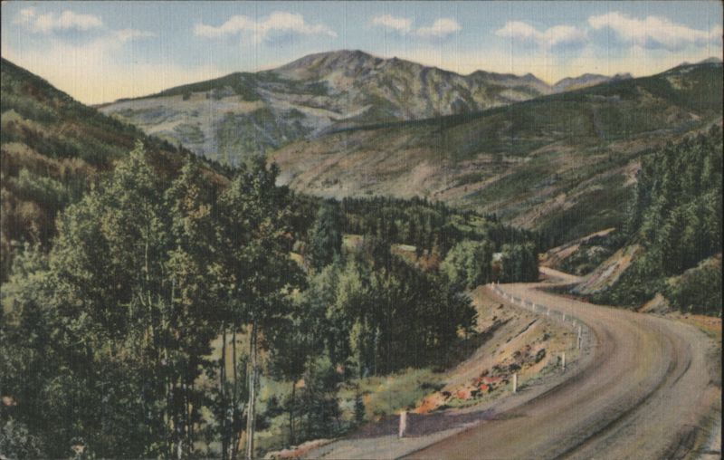 Vail Pass Highway U.S. 6, New Short Route, Colorado
