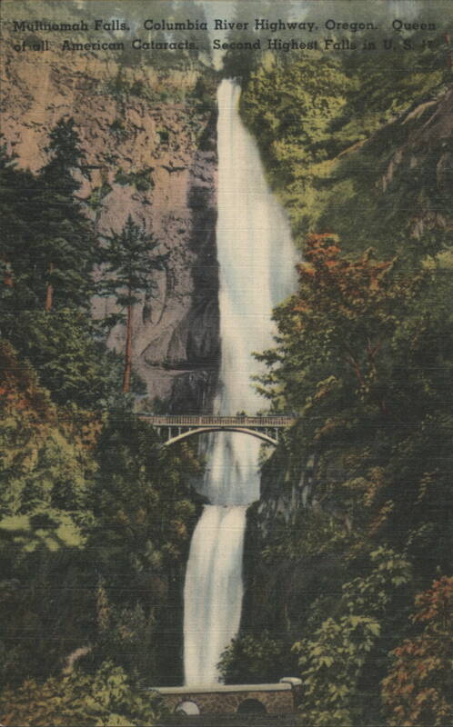 Multnomah Falls, Columbia River Highway, Oregon