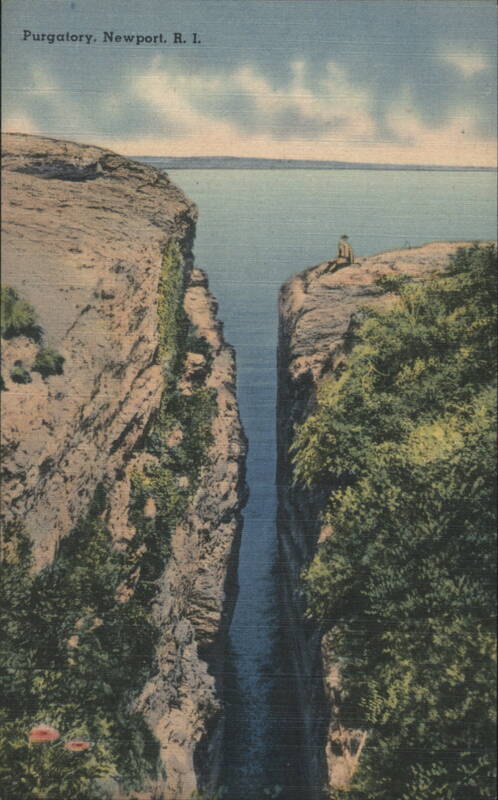 Purgatory Chasm Cliffs, Newport, RI Rhode Island