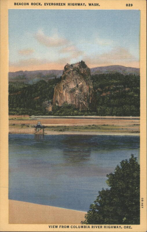 Beacon Rock, Evergreen Highway Washington