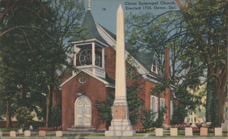 Christ Episcopal Church, Obelisk, Dover Delaware