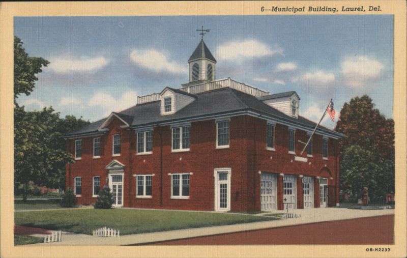 Municipal Building, Laurel, Delaware