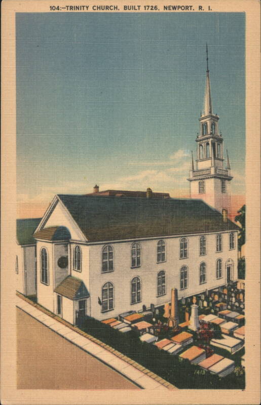 Trinity Church, Built 1726, Newport, RI Rhode Island