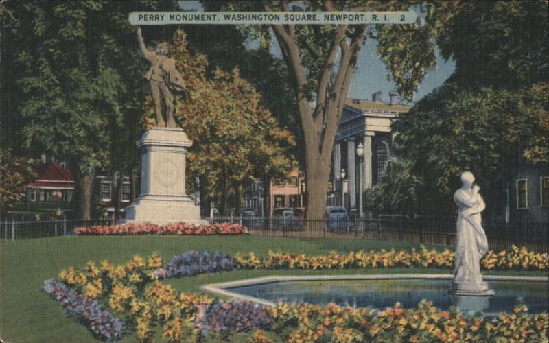 Perry Monument, Washington Square Newport Rhode Island