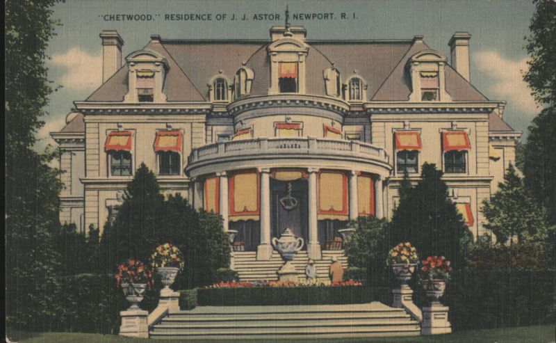Chetwood, Residence of J. J. Astor, Newport, RI Rhode Island