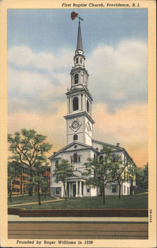 First Baptist Church, Providence, RI - Founded 1638 Rhode Island