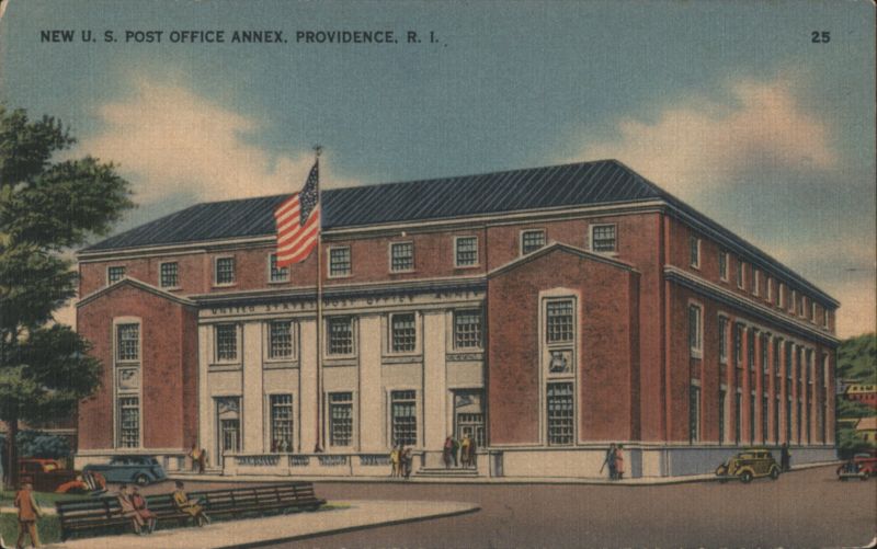 New U. S. Post Office Annex, Providence Rhode Island