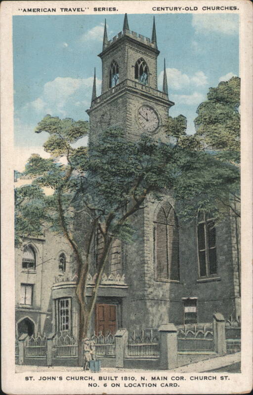St. John's Church, Built 1810, Providence, RI Rhode Island