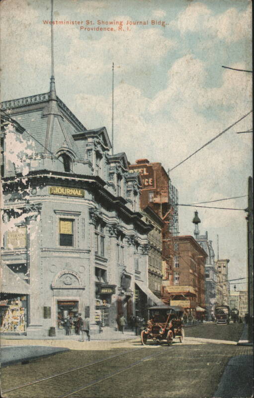 Westminster St. Showing Journal Bldg. Providence Rhode Island