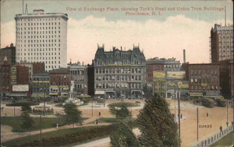 Exchange Place, Turk's Head & Union Trust Buildings Providence Rhode Island