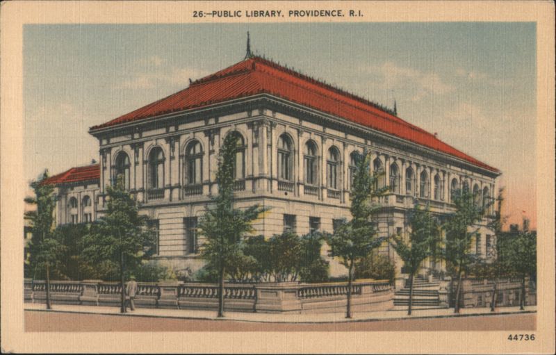Public Library, Providence, R.I. Rhode Island