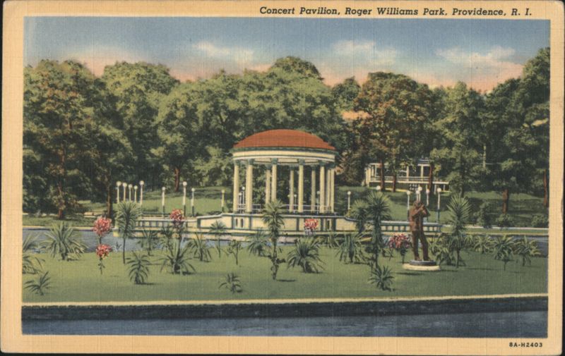 Concert Pavilion, Roger Williams Park Providence Rhode Island