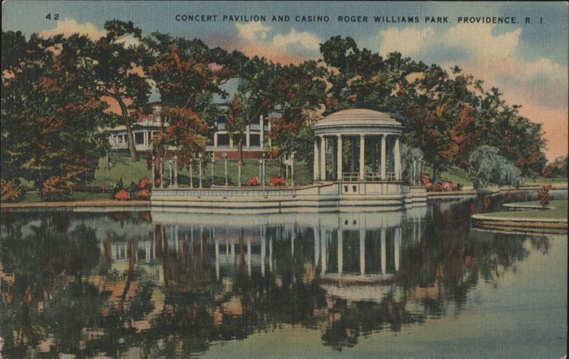 Concert Pavilion and Casino, Roger Williams Park Providence Rhode Island