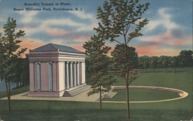 Benedict Temple to Music, Roger Williams Park Providence Rhode Island