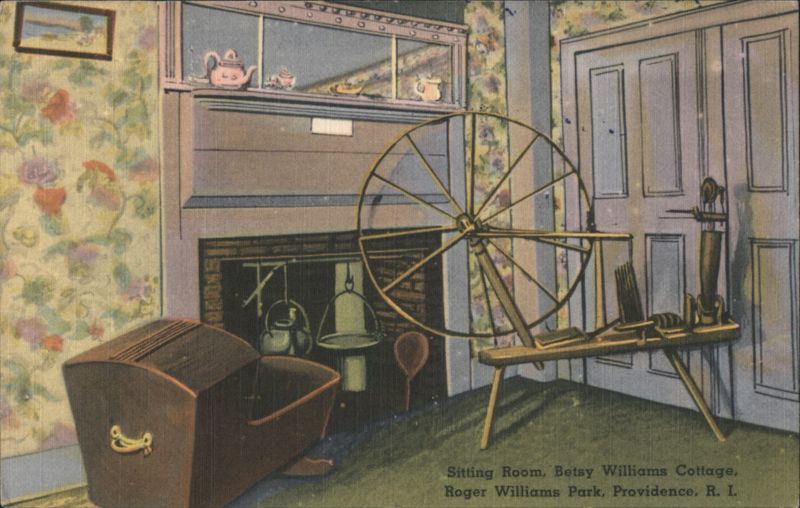 Sitting Room, Betsy Williams Cottage, Roger Williams Park Providence Rhode Island