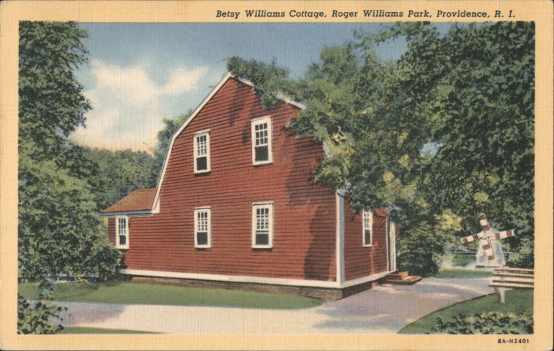 Betsy Williams Cottage, Roger Williams Park Providence Rhode Island