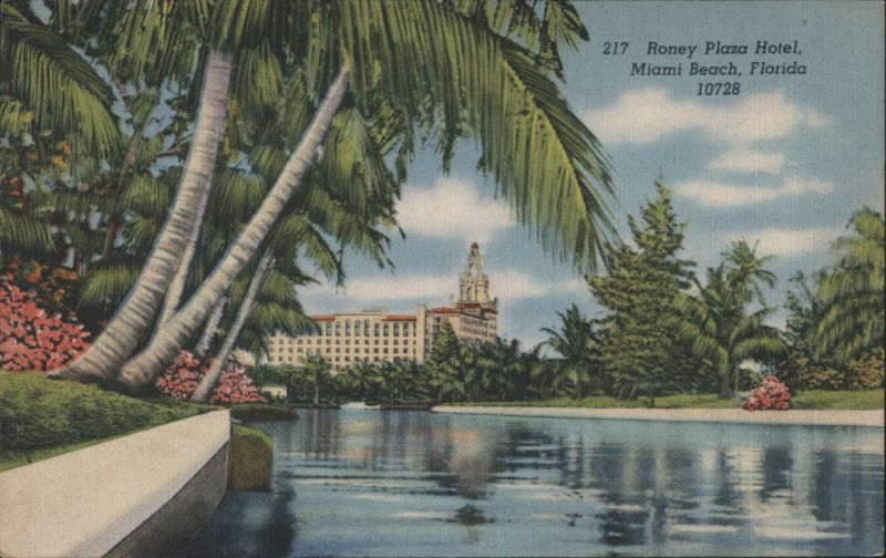 Roney Plaza Hotel, Miami Beach, Florida