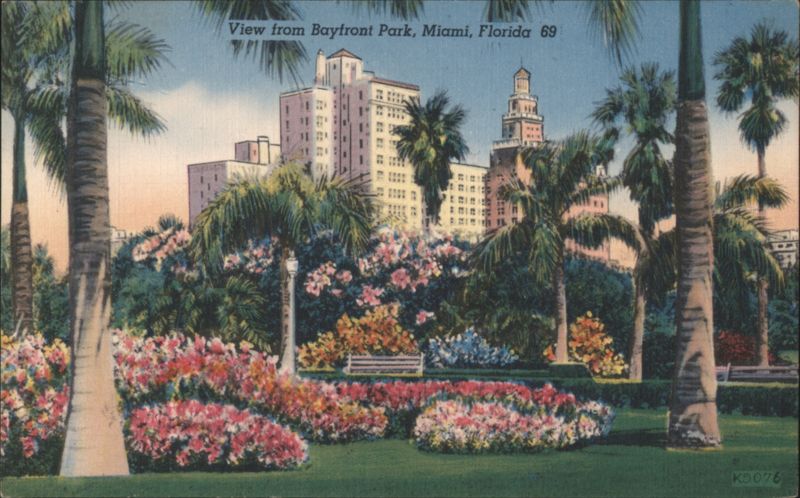 View from Bayfront Park, Miami, Florida