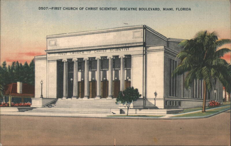 First Church of Christ Scientist, Biscayne Boulevard Miami Florida