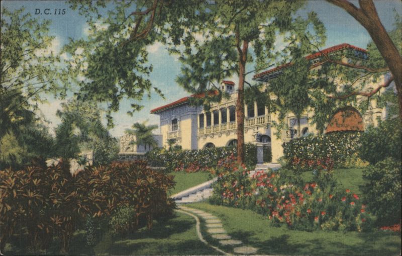 Beautiful Florida Estate, Coconut Grove, Miami
